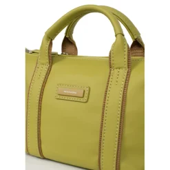 Sac cabas porté main TARA Vert anis Blair