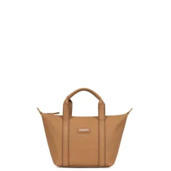Sac cabas porté main TARA Tan Lana marron