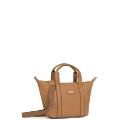 Sac cabas porté main TARA Tan Lana marron