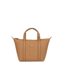 Sac cabas porté main TARA Tan Elise marron