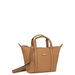 Sac cabas porté main TARA Tan Elise marron