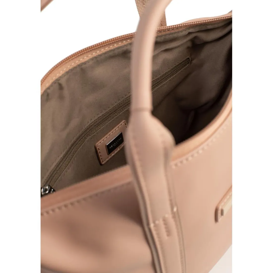 Sac cabas porté main TARA Nude Bella
