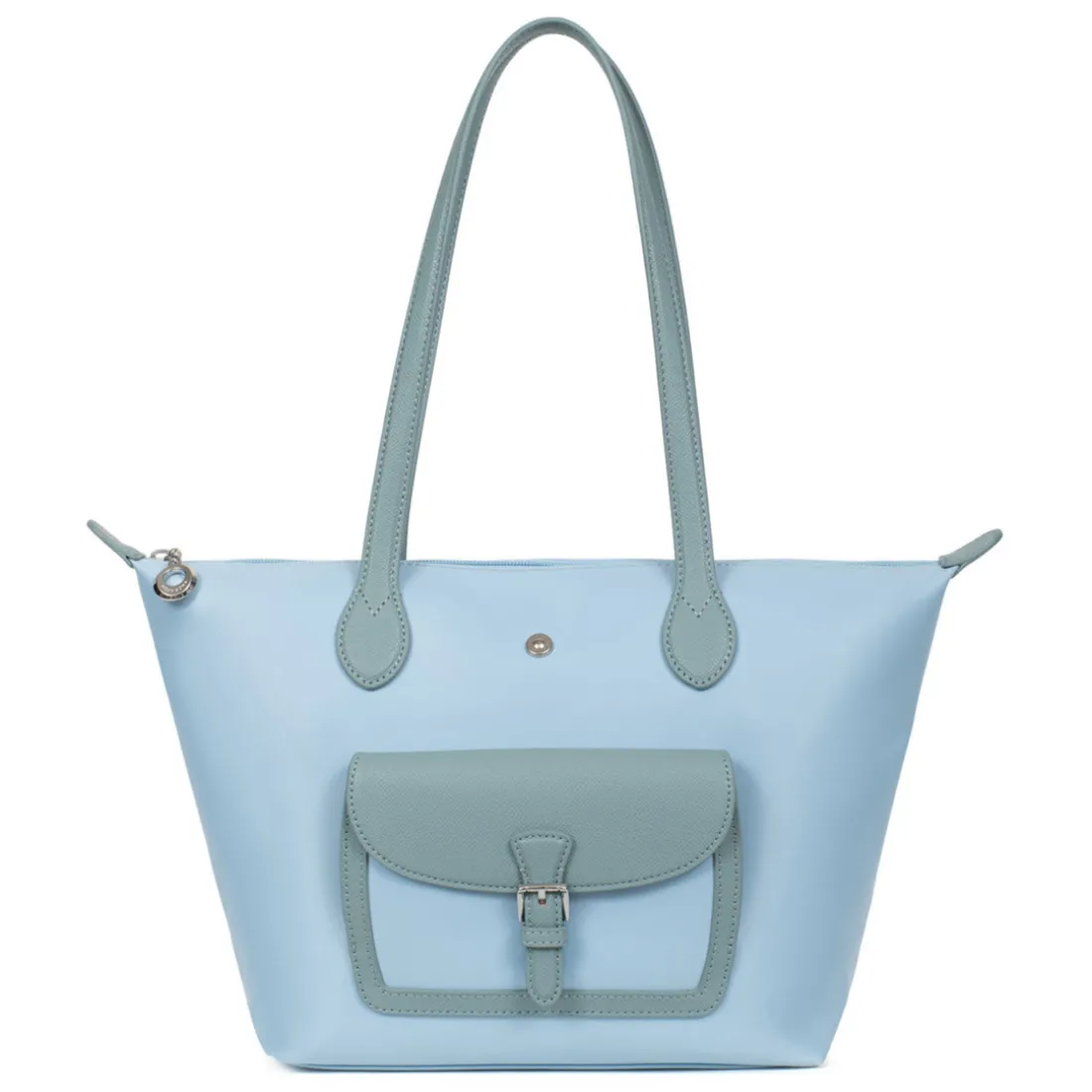 Sac cabas porté épaule - Moyen KIANA Bleu ciel Sue