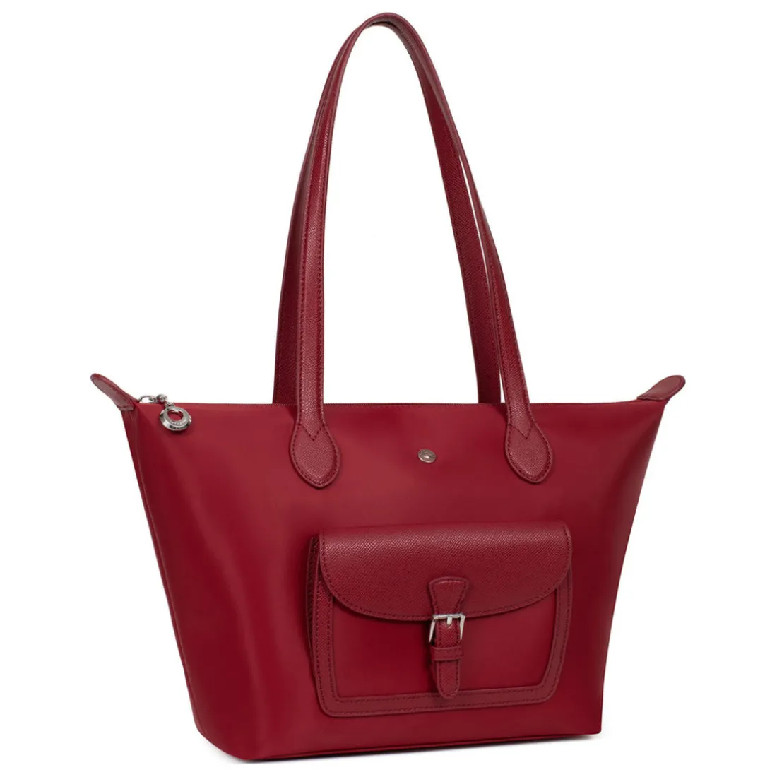 Sac cabas porté épaule - Moyen KIANA Rouge Yule