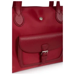 Sac cabas porté épaule - Moyen KIANA Rouge Yule