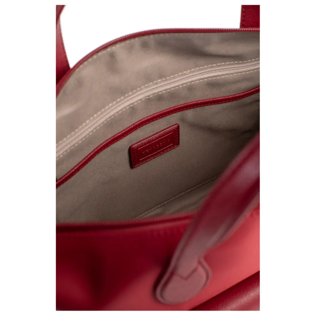 Sac cabas porté épaule - Moyen KIANA Rouge Yule