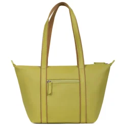 Sac cabas porté épaule - Moyen JOYCE Vert anis Lyra