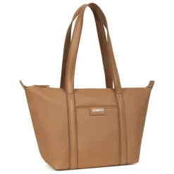 Sac cabas porté épaule - Moyen JOYCE Tan Adele beige