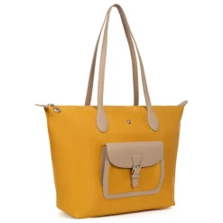 Sac cabas porté épaule A4 - Grand KIANA Jaune Hana