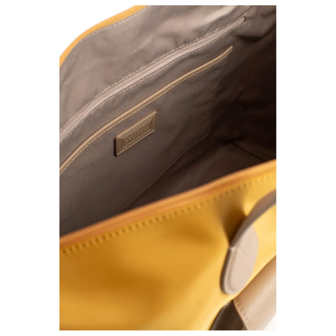 Sac cabas porté épaule A4 - Grand KIANA Jaune Hana