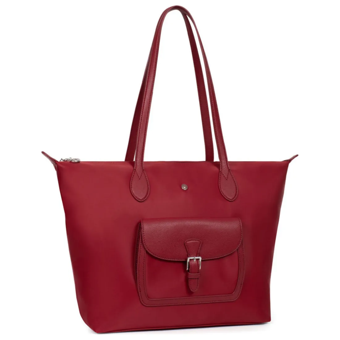 Sac cabas porté épaule A4 - Grand KIANA Rouge Molly
