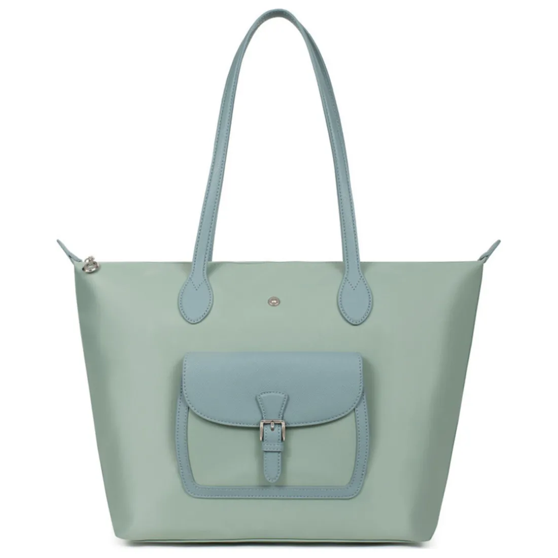 Sac cabas porté épaule A4 - Grand KIANA Menthe Eve