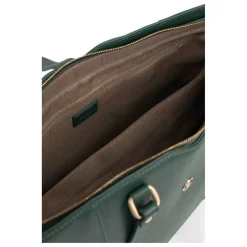 Sac cabas porté épaule A4 AUDE Vert foncé Tara