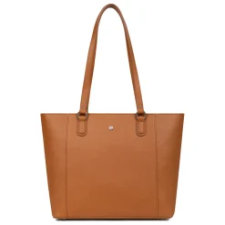 Sac cabas porté épaule A4 MAYA Caramel Ana