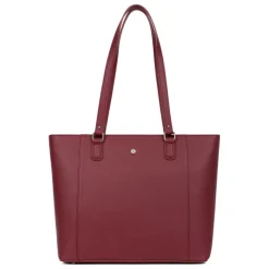 Sac cabas porté épaule A4 MAYA Carmin rouge Maya