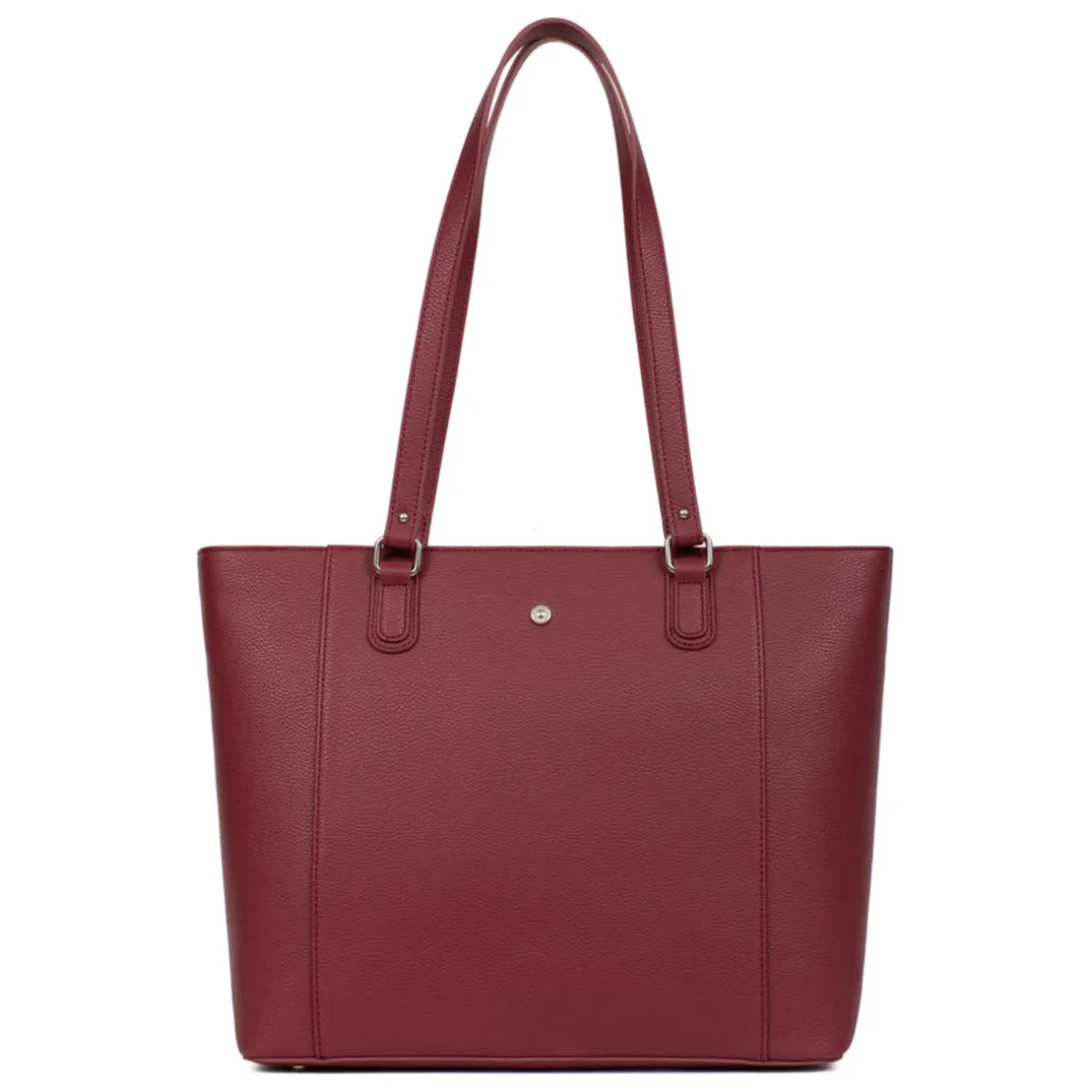 Sac cabas porté épaule A4 MAYA Carmin rouge Maya
