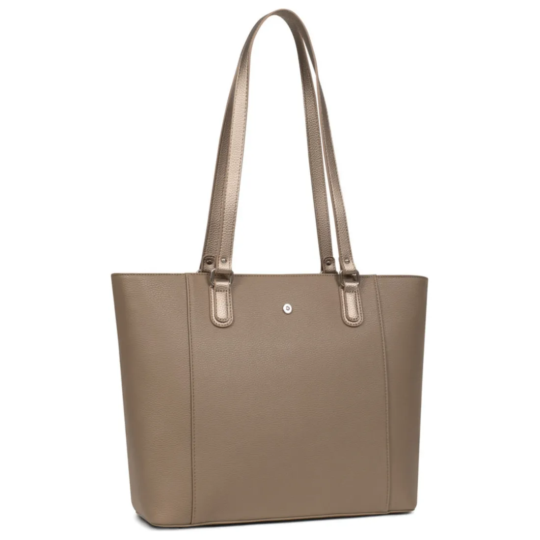 Sac cabas porté épaule A4 MAYA Écorce/Bronze Hazel