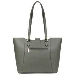 Sac cabas porté épaule A4 MERLINE Kaki Olia