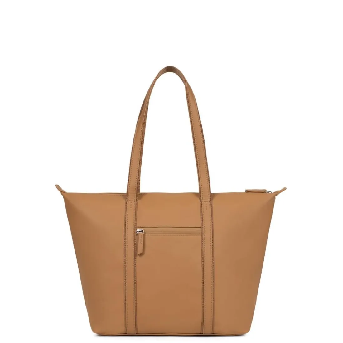 Sac cabas porté épaule A4 TARA Tan Lucie marron caramel