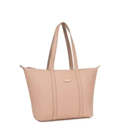 Sac cabas porté épaule A4 TARA Nude Noémie Hattie