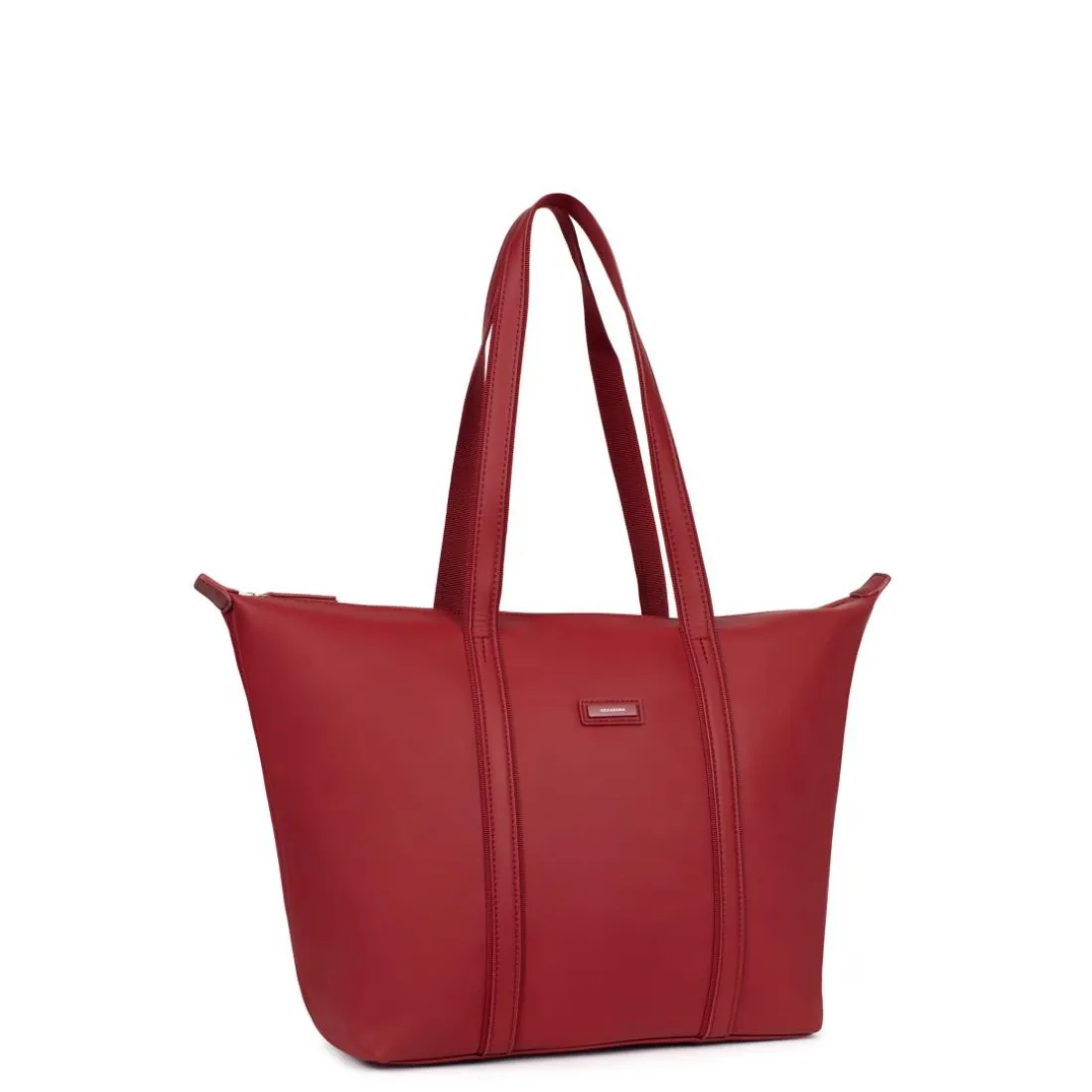 Sac cabas porté épaule A4 TARA Rouge foncé Tess
