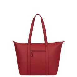 Sac cabas porté épaule A4 TARA Rouge foncé Tess