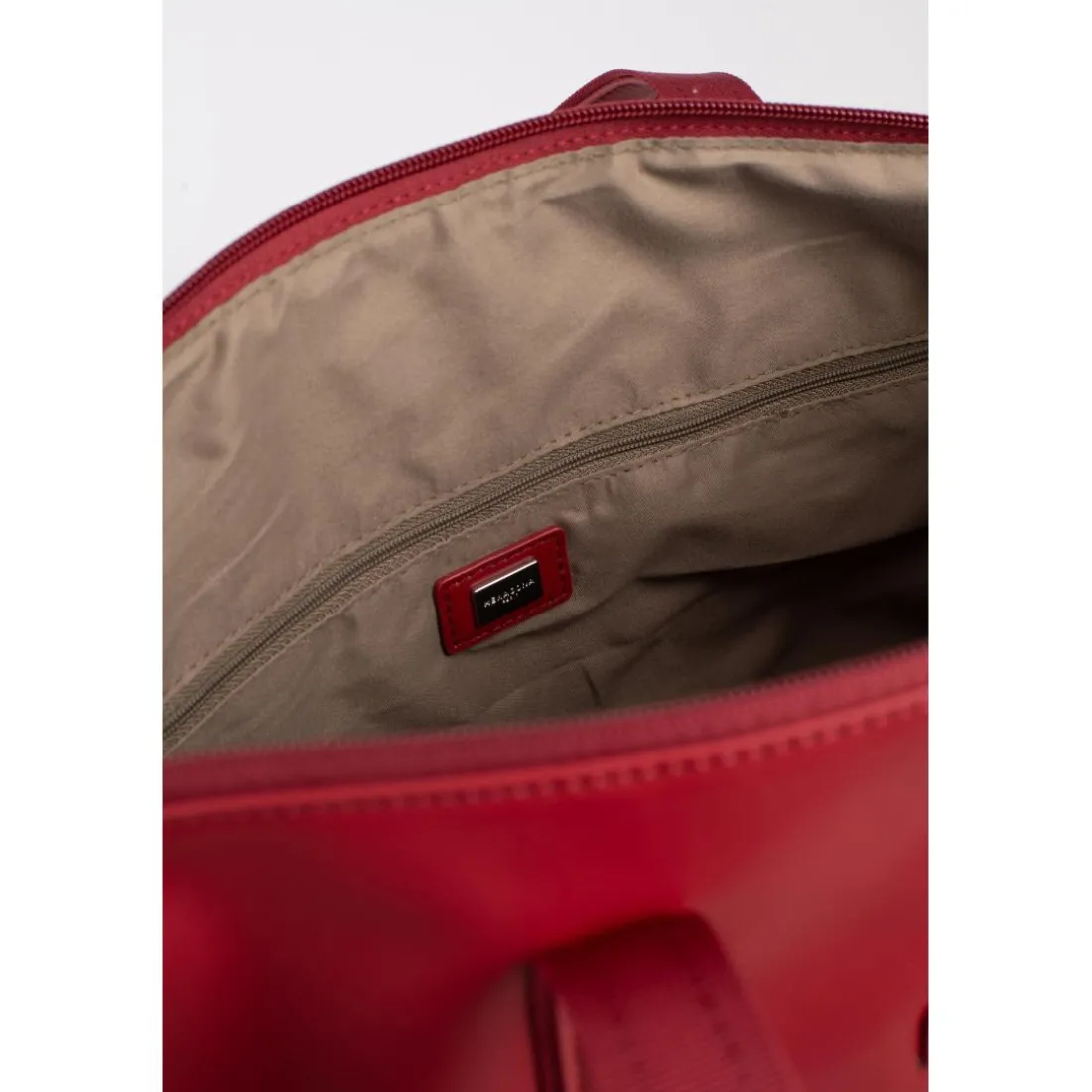 Sac cabas porté épaule A4 TARA Rouge foncé Tess