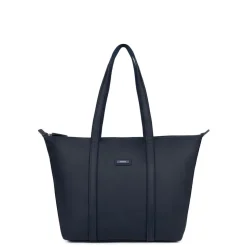 Sac cabas porté épaule A4 TARA Bleu nuit Mae noir