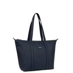 Sac cabas porté épaule A4 TARA Bleu nuit Mae noir