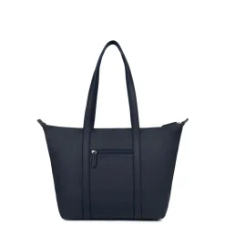 Sac cabas porté épaule A4 TARA Bleu nuit Mae noir