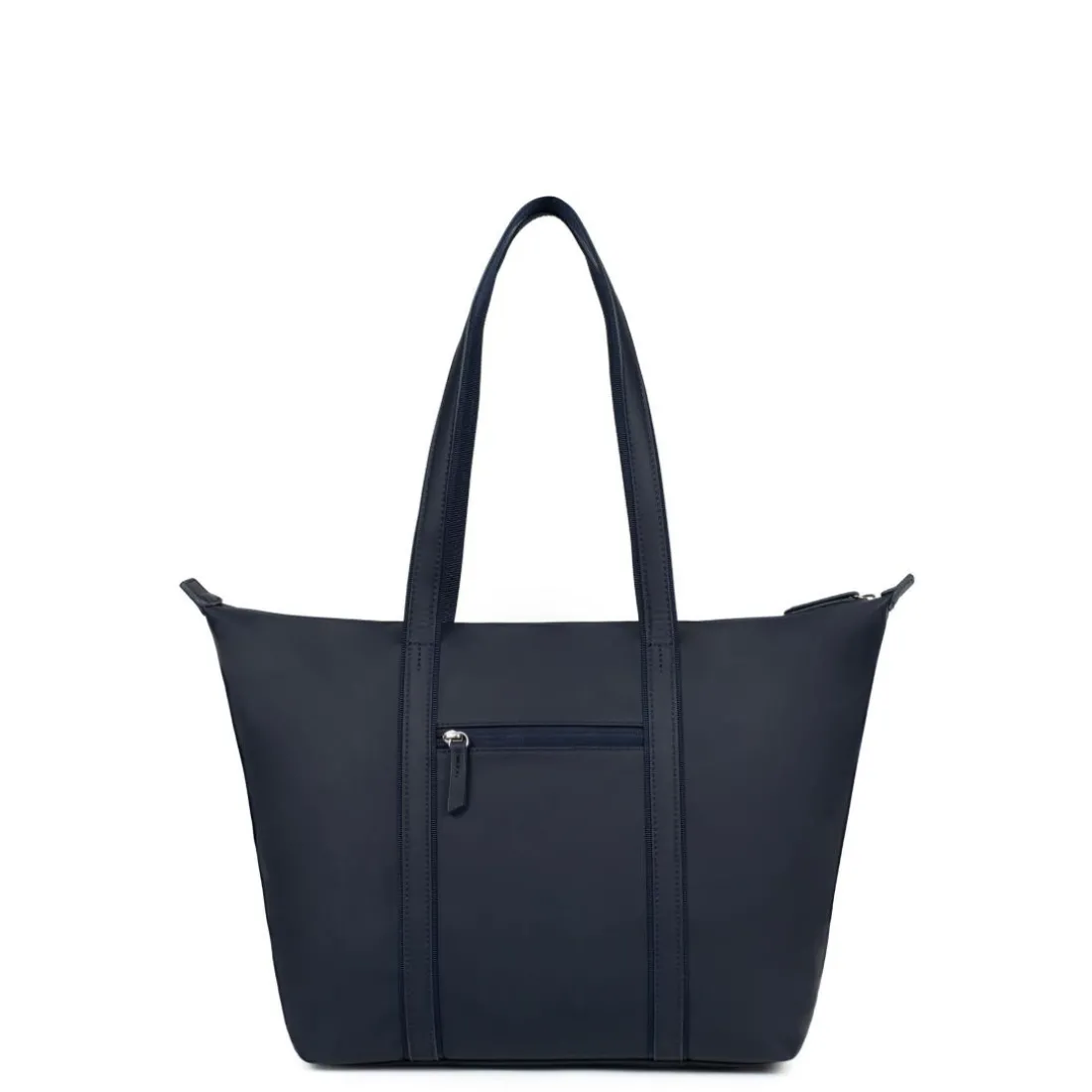 Sac cabas porté épaule A4 TARA Bleu nuit Mae noir