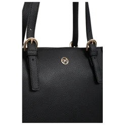 Sac cabas porté épaule AUDE Noir Hattie en cuir