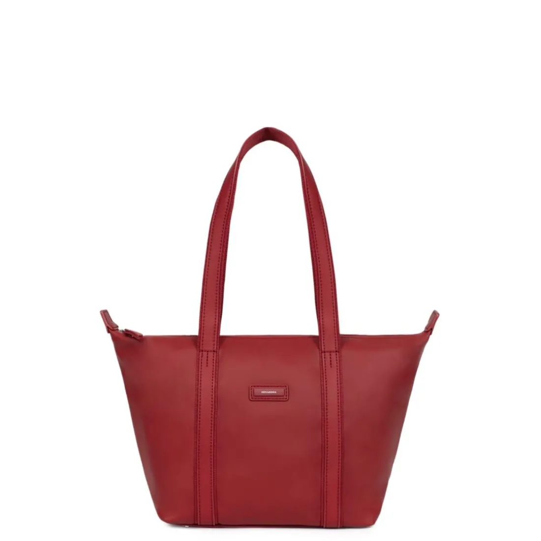 Sac cabas porté épaule TARA Rouge foncé Cléo Quin