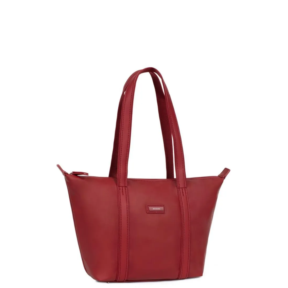 Sac cabas porté épaule TARA Rouge foncé Cléo Quin