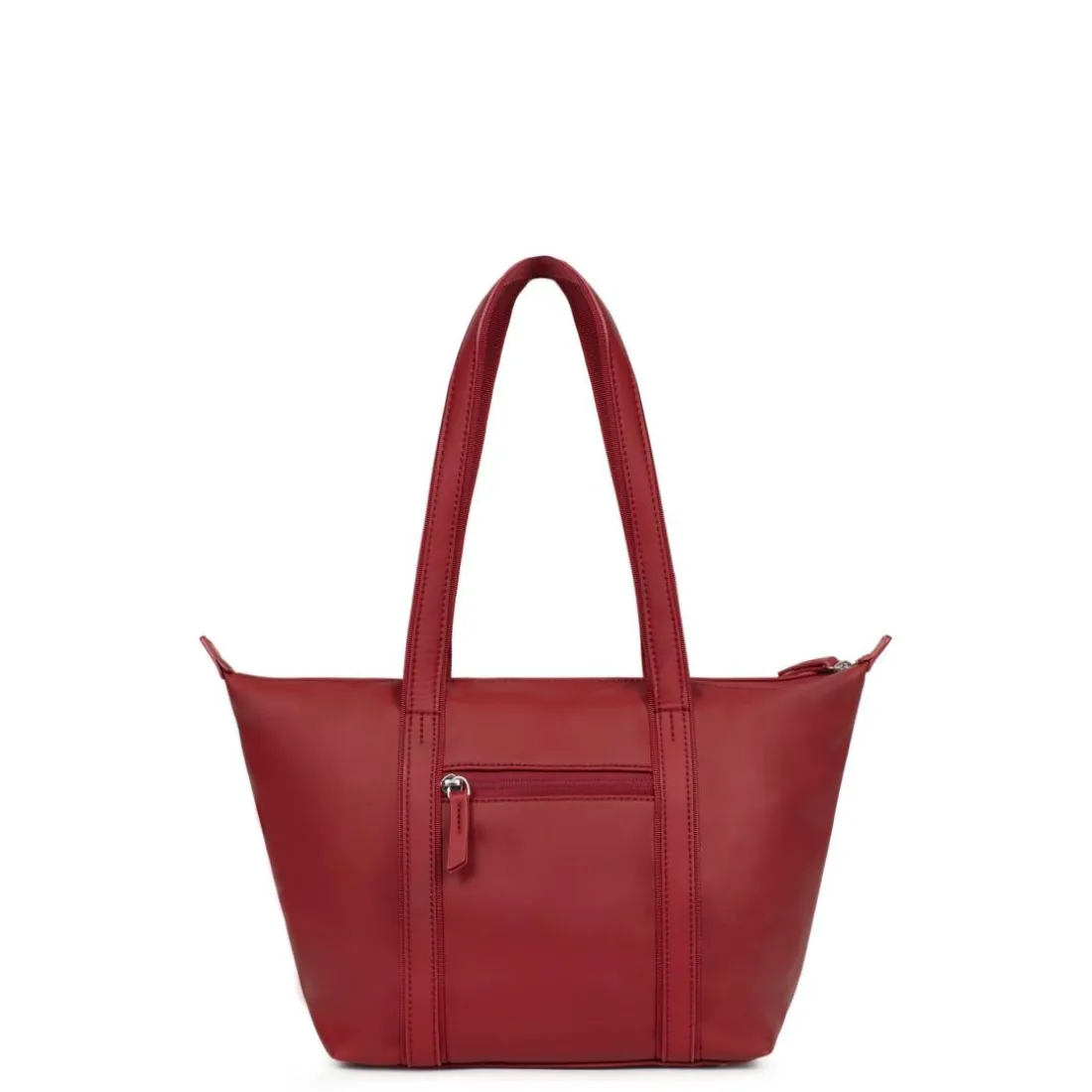 Sac cabas porté épaule TARA Rouge foncé Cléo Quin