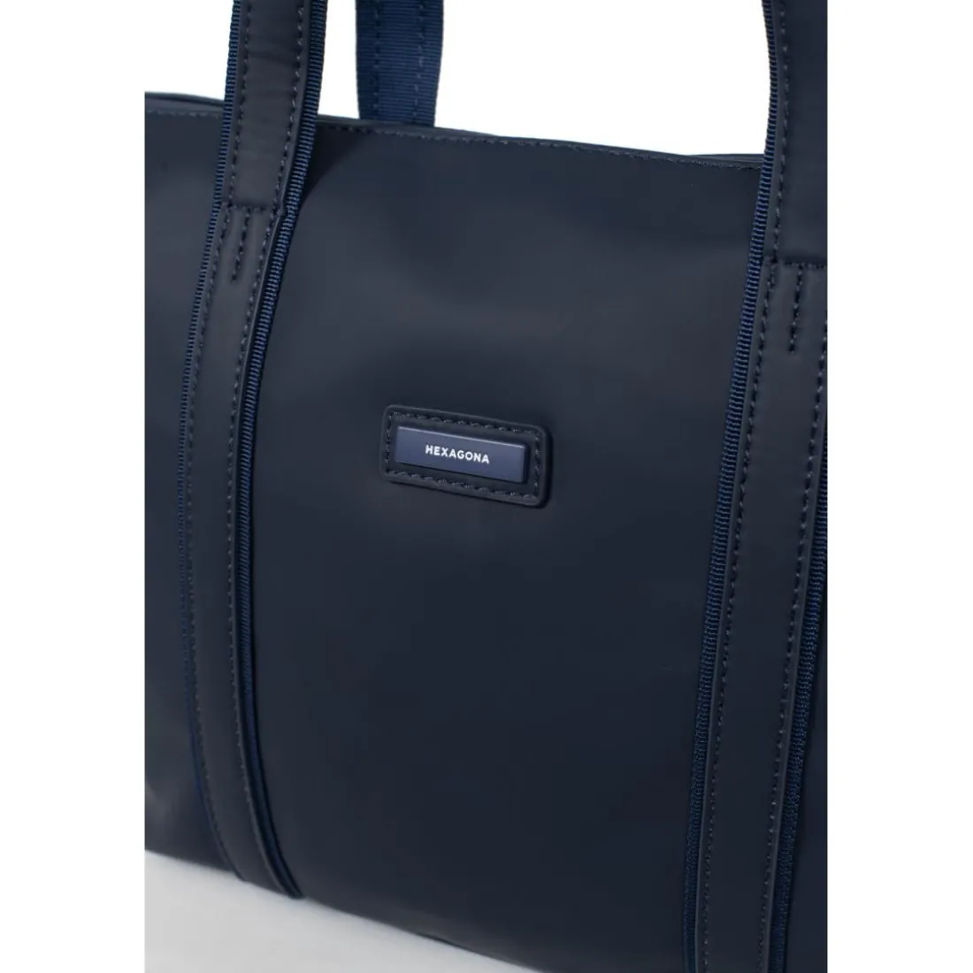 Sac cabas porté épaule TARA Bleu nuit Cara noir