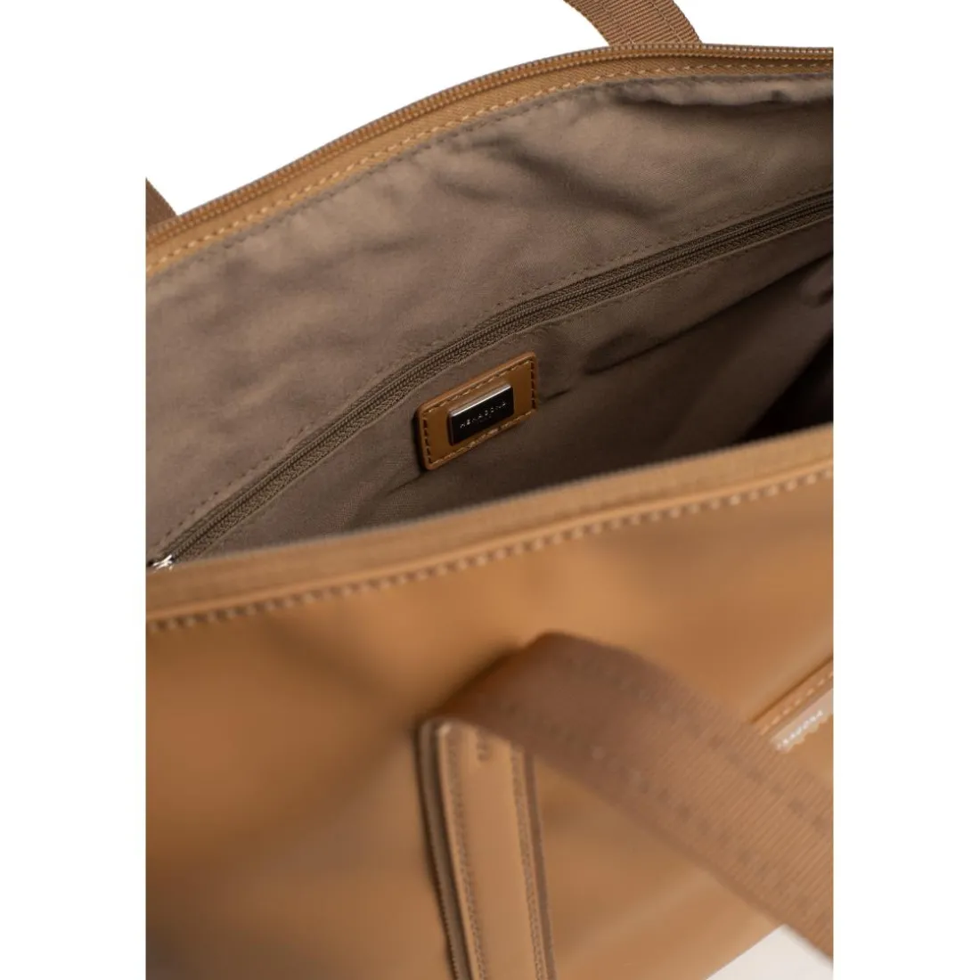 Sac cabas porté épaule TARA Tan Olia marron