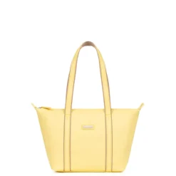 Sac cabas porté épaule TARA Jaune Nora