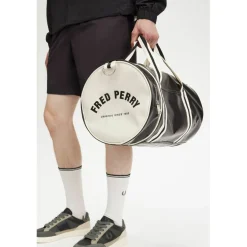Sac de sport classique noir/écru