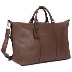 Sac de voyage Cuir CONFORT Chocolat Quin