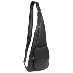 Sac monobretelle Cuir FELIN Noir