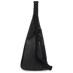 Sac monobretelle Cuir SOFTSTUDIO Noir Jarl