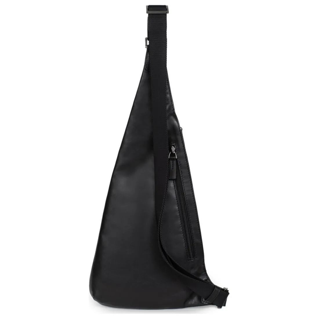 Sac monobretelle Cuir SOFTSTUDIO Noir Jarl