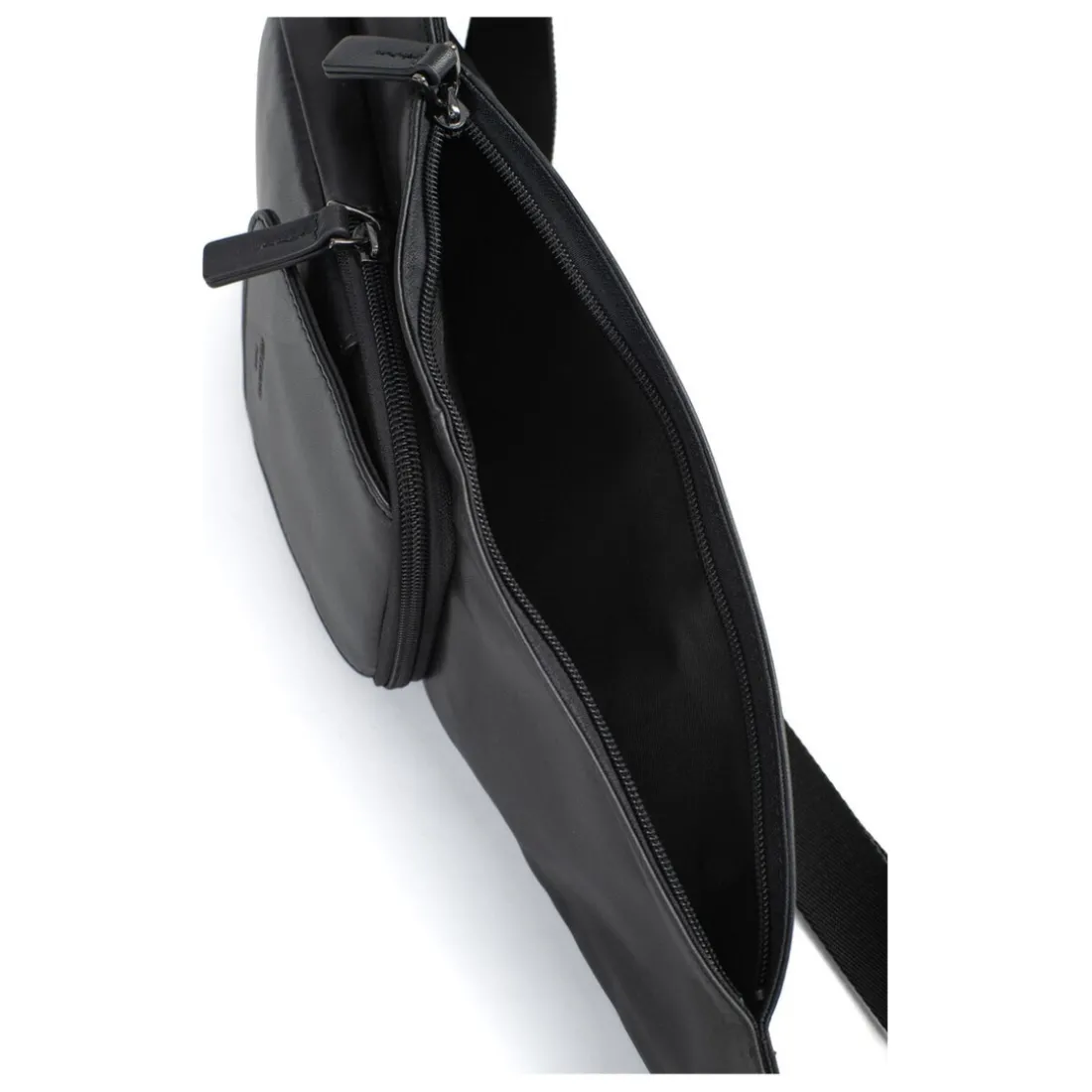 Sac monobretelle Cuir SOFTSTUDIO Noir Jarl