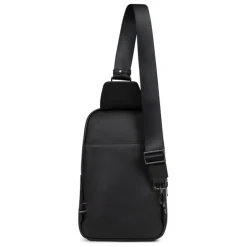 Sac monobretelle noir Ezra