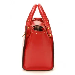Sac porté main / bandoulière Femme cuir rouge - Arthur & Aston Rouge
