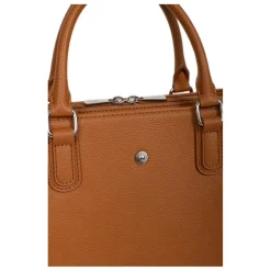 Sac porté main 2 poignées MAYA Caramel Agnes