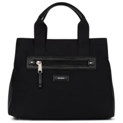 Sac porté main 2 poignées YONA Noir Lucie