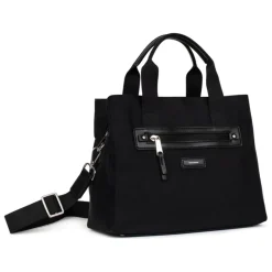 Sac porté main 2 poignées YONA Noir Lucie