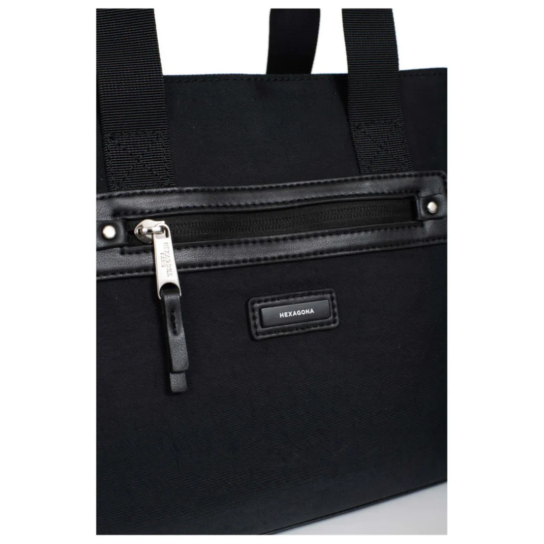Sac porté main 2 poignées YONA Noir Lucie